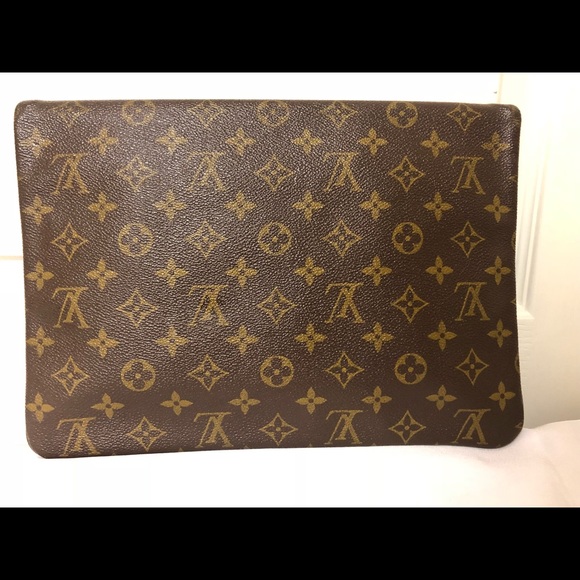 Louis Vuitton Monogram Canvas Pliante Clutch RARE - Picture 3 of 8